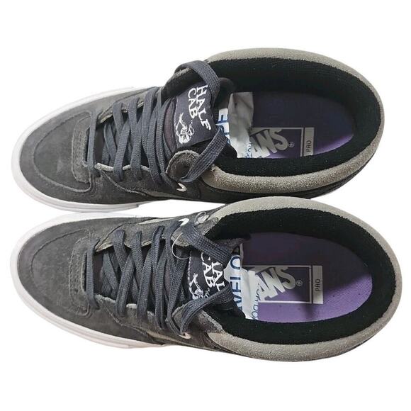 VANS ~Woman 8; Men\'s 6.5~ Half Cab Pro Periscope/Drizzle Grey White Sneakers NEW main image 12